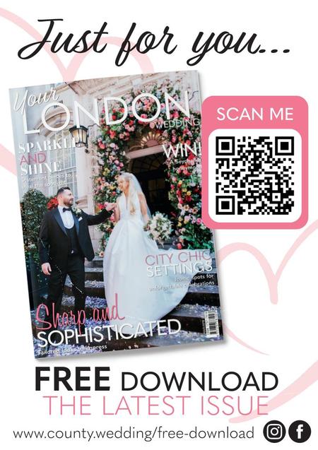 View a flyer to promote Your London and Surrey Wedding magazine