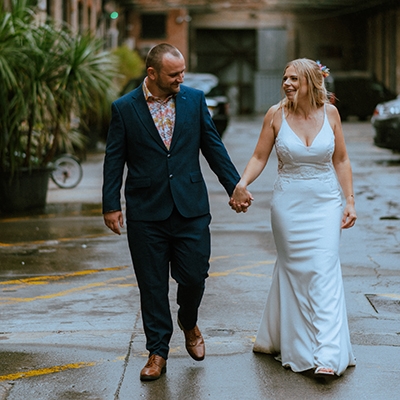 Real Weddings: Bold and Beautiful