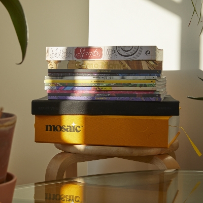 Mark your first year together with Mosaic Journal