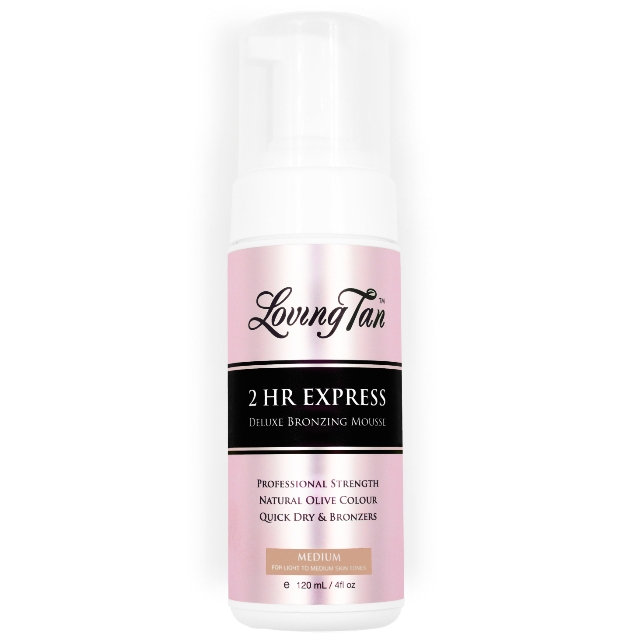 loving tan 2 hour express