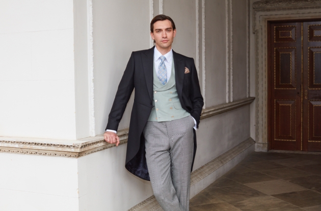 Favourbrook suits, waistcoats, ties and pocket handkerchiefs